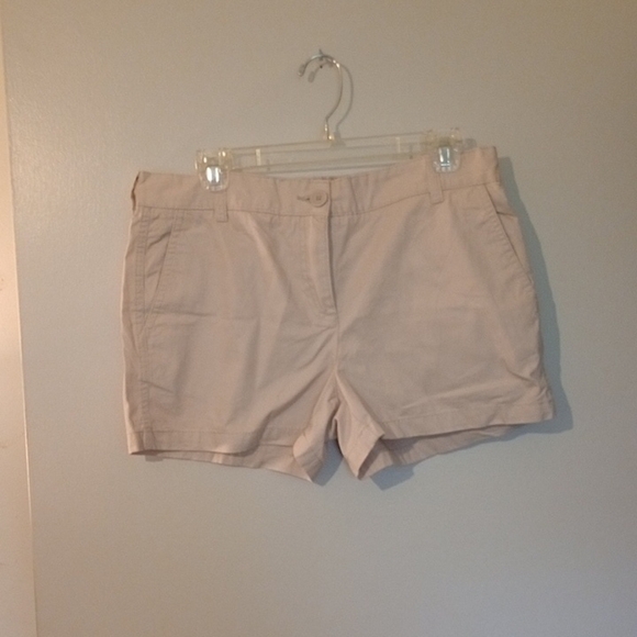 Joe Fresh Tan Bermudas Classic Chino Style - Picture 1 of 4